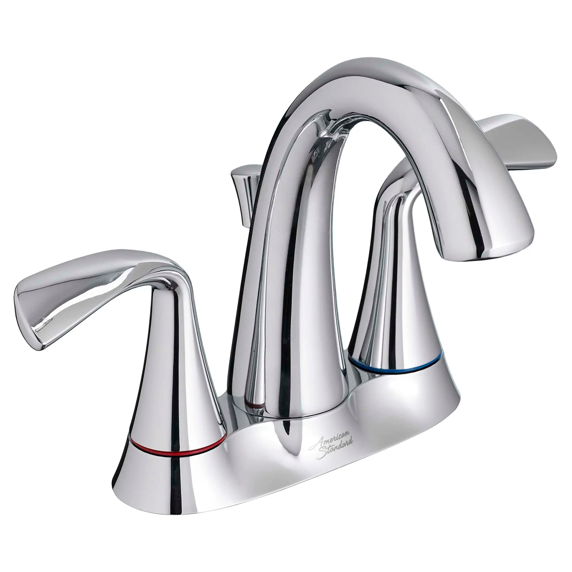 Fluent® 4-Inch Centerset 2-Handle Bathroom Faucet 1.2 gpm/4.5 L/min With Lever Handles — image 1
